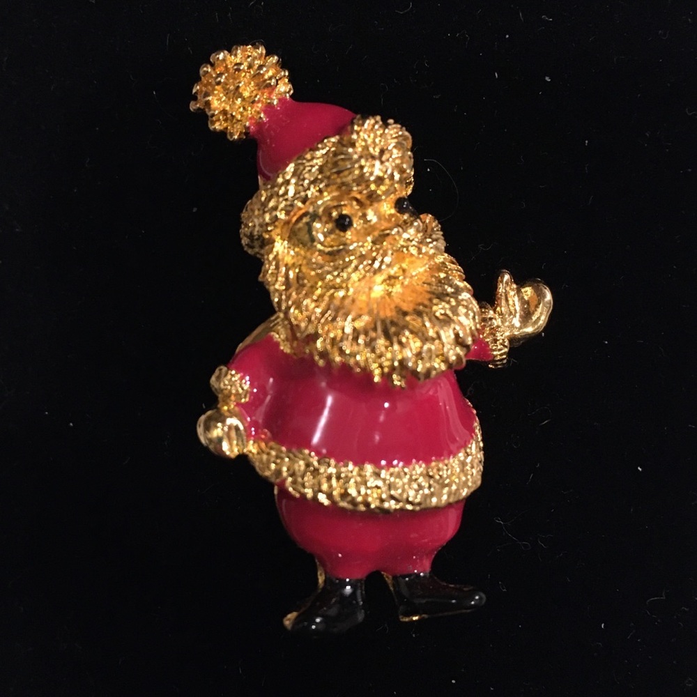 Vintage SANTA‎ Pin